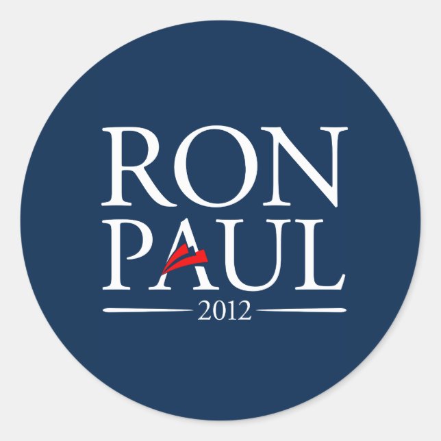 Ron Paul 2012 Stickers (Front)