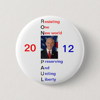 Ron Paul 2012 Supporter Pin