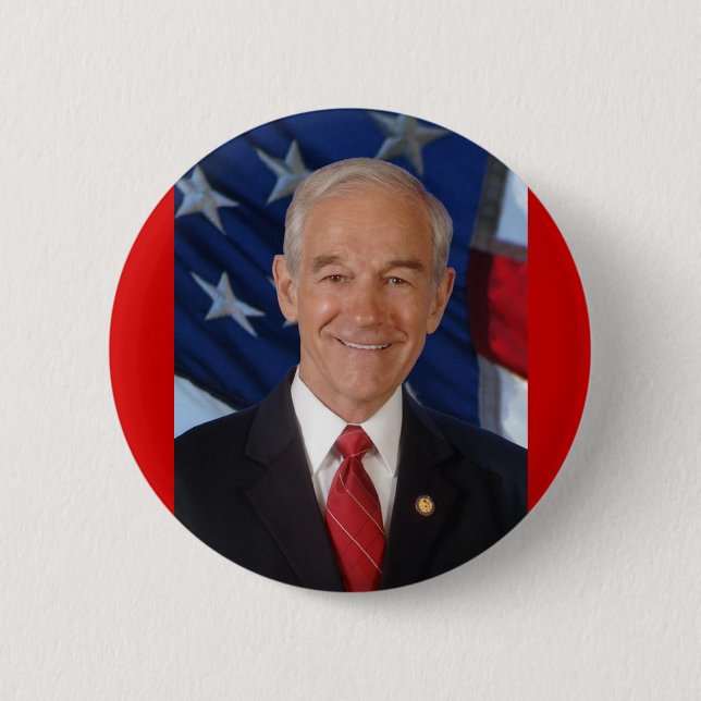 Ron Paul 6 Cm Round Badge (Front)