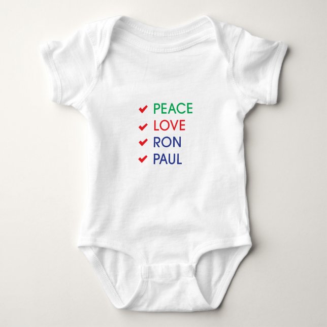 RON-PAUL BABY BODYSUIT (Front)
