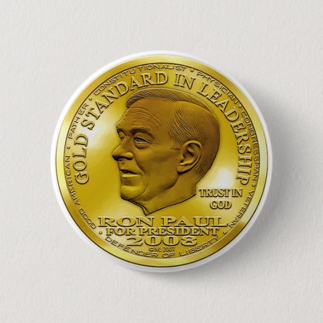 Ron Paul Button (Front)