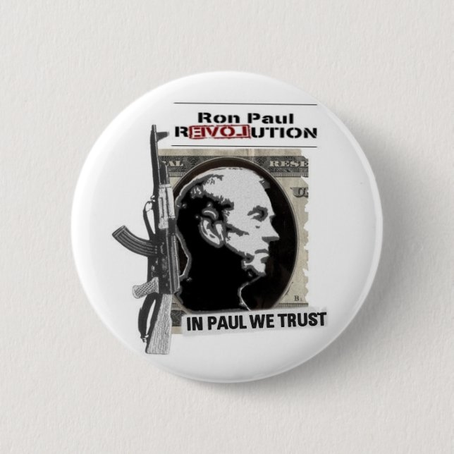 Ron Paul Button (Front)