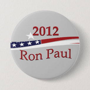 Ron Paul Button/Pin 7.5 Cm Round Badge