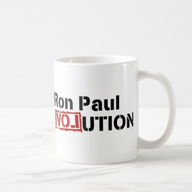 Ron Paul Campaign For Liberty Revolution Coffee Mug (Right)