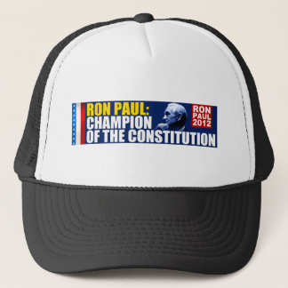 Ron Paul: Champion of the Constitution Trucker Hat