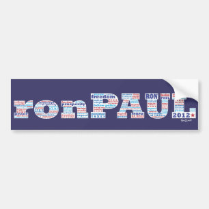 Ron Paul for President 2012 Bumper Sticker