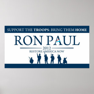 Ron Paul for President 2012 Campaign Poster