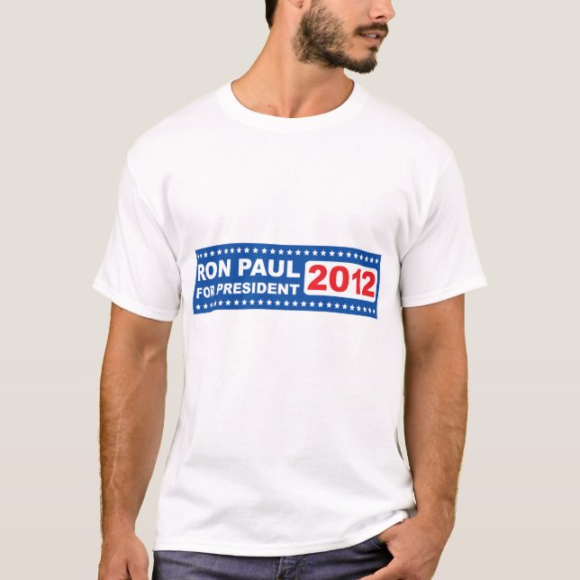 Ron Paul for President 2012 T-Shirt Male (Front)