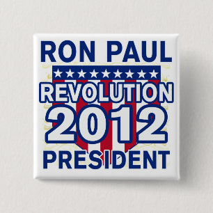 Ron Paul for President 2012 Tshirts 15 Cm Square Badge