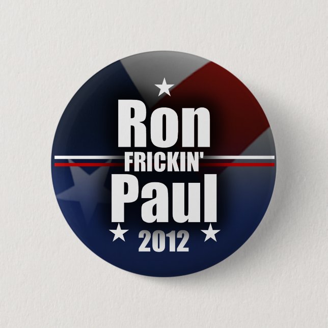 Ron Paul for President 6 Cm Round Badge (Front)