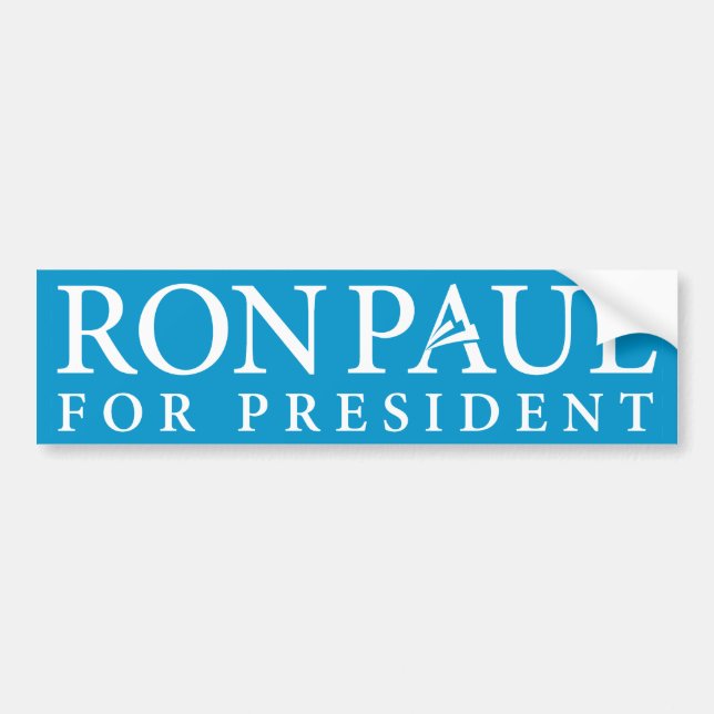 Ron Paul For President Bumper Sticker (Front)