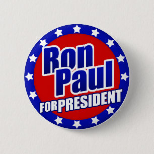 Ron Paul for President Button
