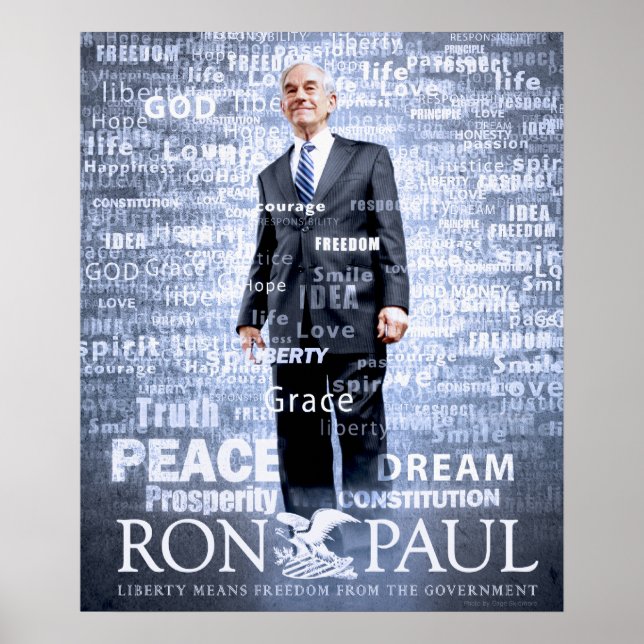 Ron Paul forever Poster (Front)