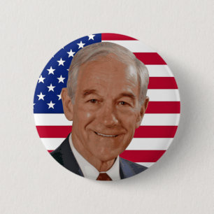 Ron Paul Hope for America 6 Cm Round Badge