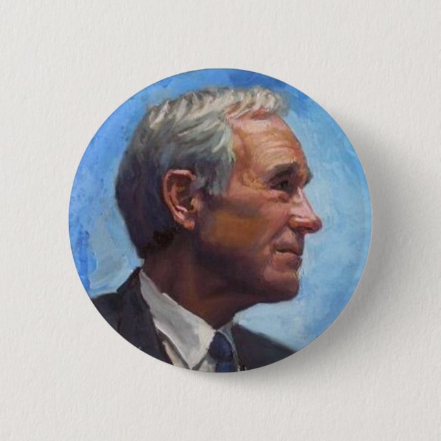 Ron Paul Image Button in Colo (Front)