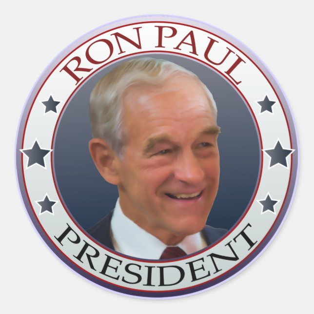 Ron Paul Lapel Stickers (Front)