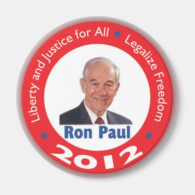 Ron Paul: Liberty and Justice for ALL Magnet (Front)