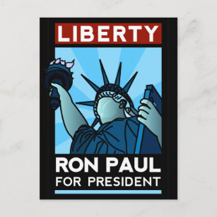 Ron Paul Liberty Postcard