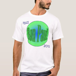 Ron Paul Peace on Earch T-Shirt