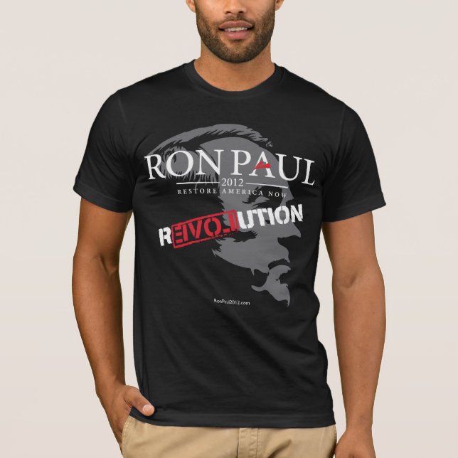Ron Paul Revolution 2012 Shirt (Front)