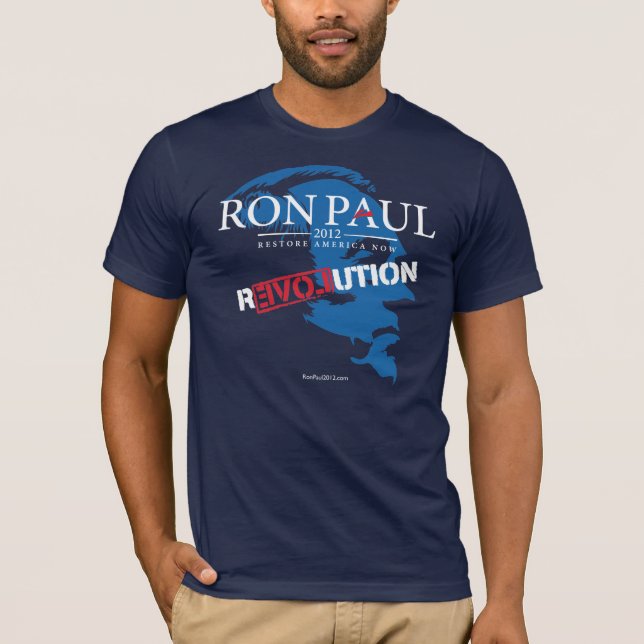 Ron Paul Revolution 2012 Shirt (Front)