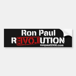 Ron Paul Revolution Bumper Sticker