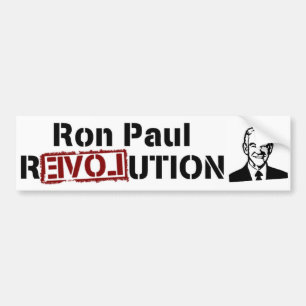 Ron Paul Revolution Bumper Sticker