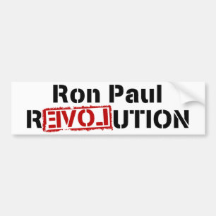 Ron Paul Revolution Bumper Sticker
