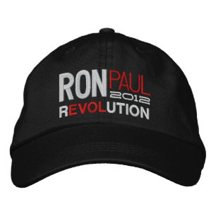 Ron Paul Revolution Embroidered Hat