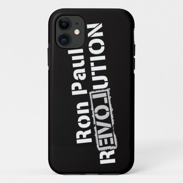 Ron Paul Revolution iPhone5 Cover (Back)