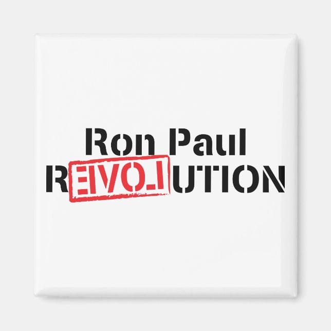 Ron Paul Revolution Magnet (Front)