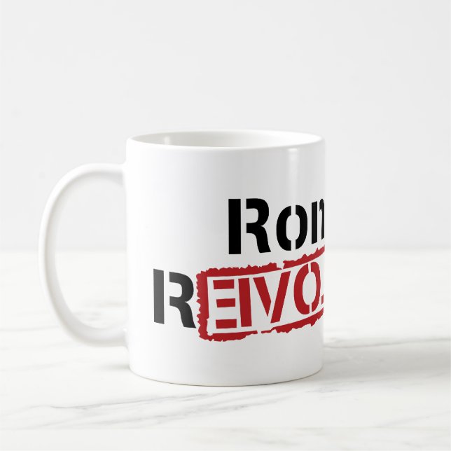 Ron Paul Revolution Mug (Left)