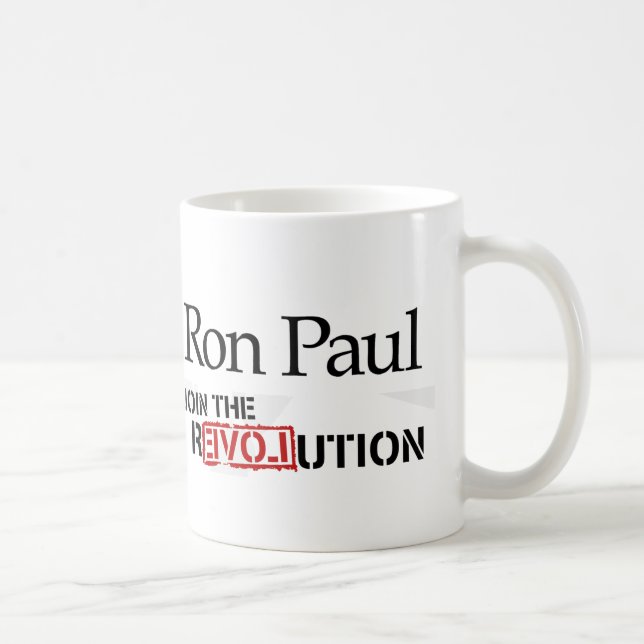 Ron Paul Revolution Mug (Right)