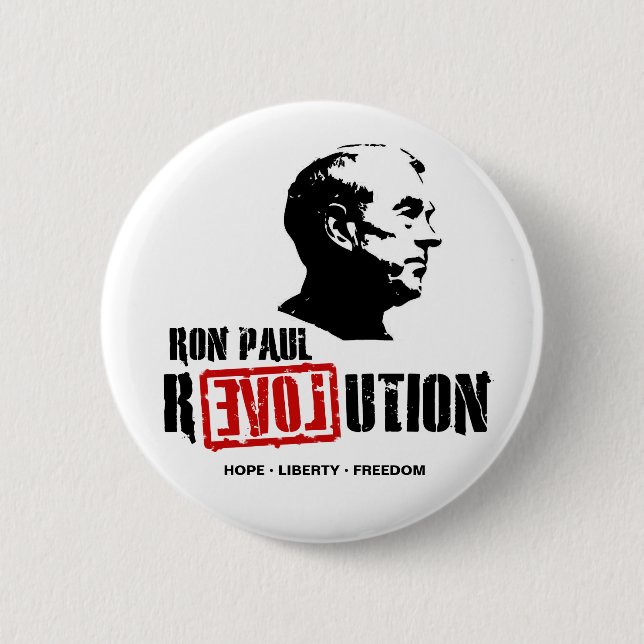 Ron Paul Revolution Pins / Buttons (Front)