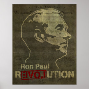 Ron Paul Revolution Print