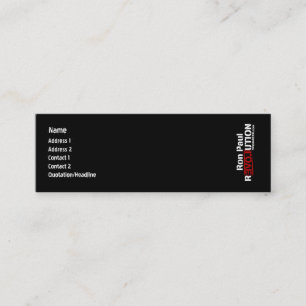 Ron Paul Revolution Profile Card