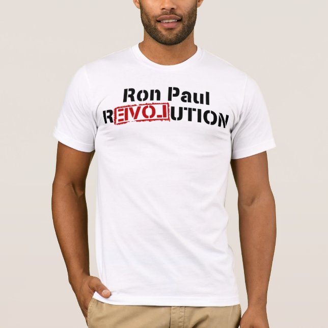 Ron Paul Revolution T-Shirt (Front)
