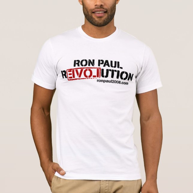 Ron Paul Revolution T-Shirt (Front)