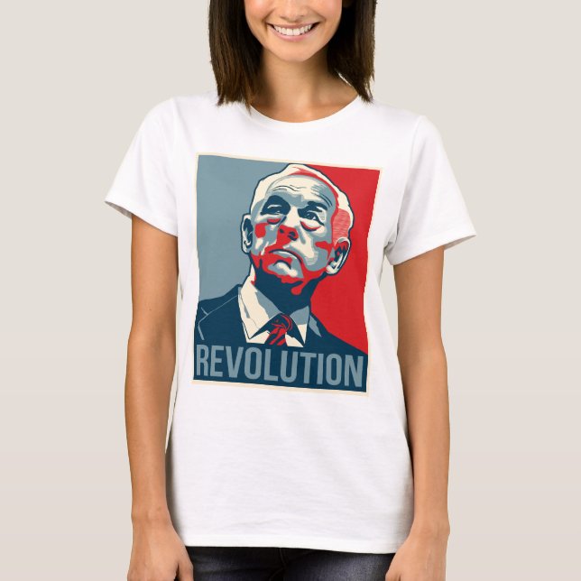 Ron Paul Revolution T-Shirt (Front)