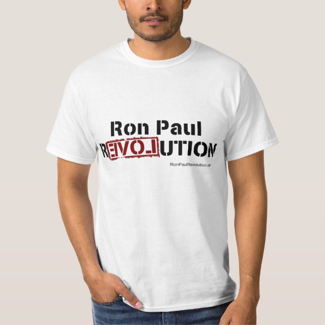 Ron Paul Revolution Tee (Front)