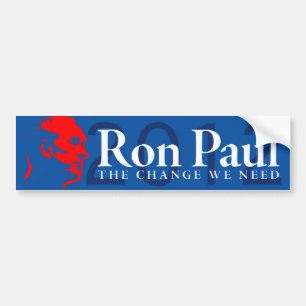 Ron Paul - the Change we Need Bumper Sticker