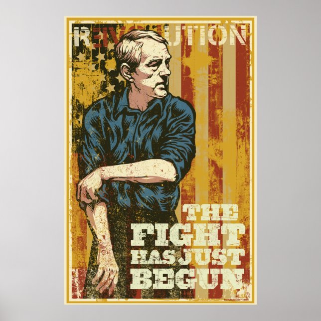 Ron Paul The Fight Has Just Begun Poster (Front)