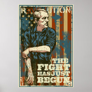 Ron Paul The Fight Has Just Begun Poster