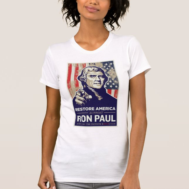 Ron Paul Thomas Jefferson Shirt (Front)