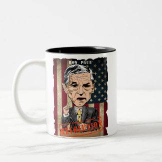 RON PAUL TWO-TONE MUG