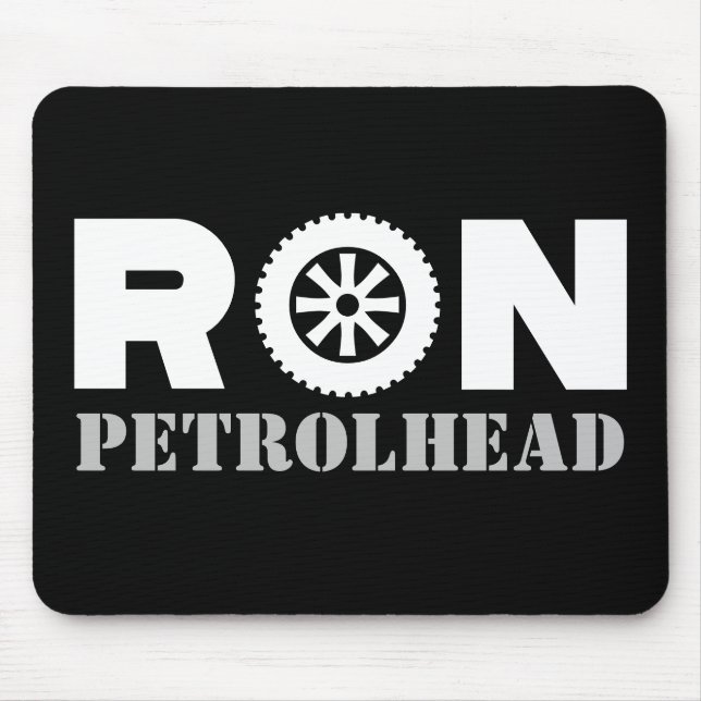 Ron Petrol Head Mouse Pad (Front)