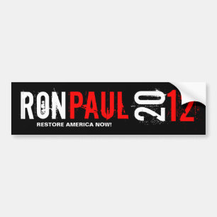 Ron Pual 2012 - Restore America Now Bumper Sticker