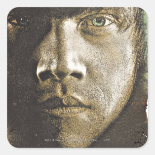 Ron Weasley 1 Square Sticker