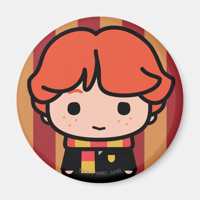 Ron Weasley Cartoon Character Art Magnet (Front)