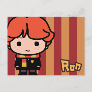 Ron Weasley Cartoon Character Art Postcard